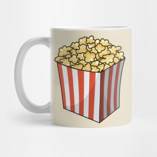 Popcorn cartoon illustration Mug